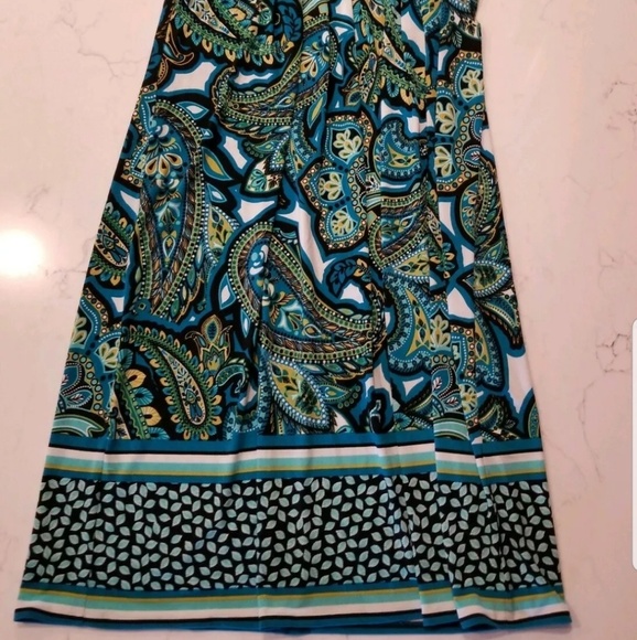 BOGO London Times Abstract Floral Dress Size 10 - Picture 4 of 8